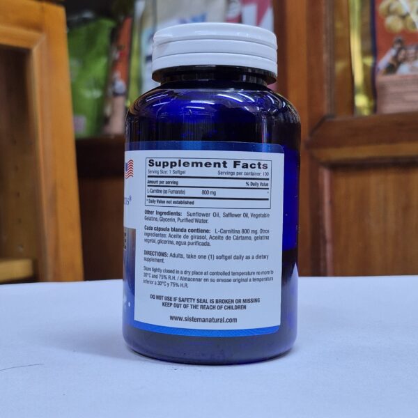 l carnitina 800 mg
