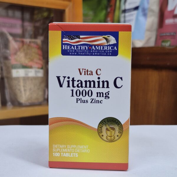 vitamina c 1000 mg plus zinc x100