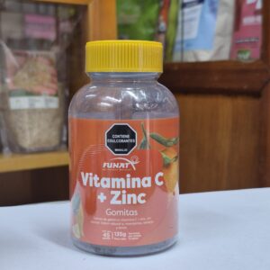vitamina c y zinc en gomas