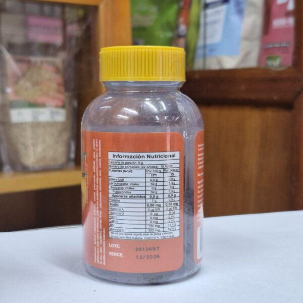 vitamina c y zinc en gomas