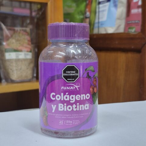 colageno y biotina en gomas