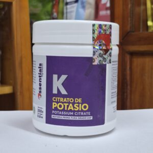 citrato de potasio polvo