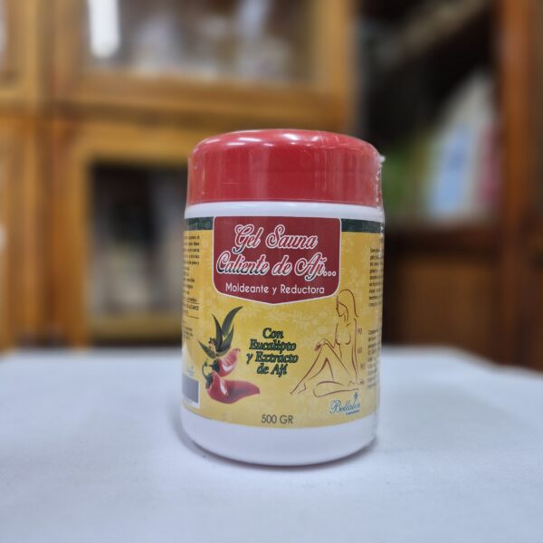 gel sauna con aji