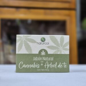 jabon corporal cannabis + arbol de te