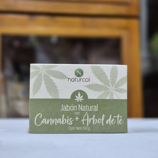 jabon corporal cannabis + arbol de te