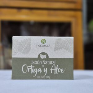 jabon corporal ortiga y aloe